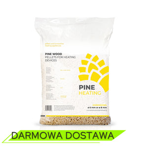 Pellet PineWood 6mm 1 paleta na 65 worków